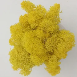 High - Quality Green Immortal Moss Artificial Grass for Home and Garden Decor (Yellow)