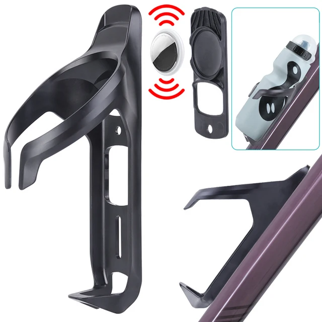 Bike Water Cup Holder Anti-Theft Bicycle Water Bottle Cage Scratch-Proof Anti-Lost Protective Bottle Holder for Apple AirTag Bike Water Cup Holder Anti-Theft Bicycle Water Bottle Cage Scratch-Proof Anti-Lost Protective Bottle Holder for Apple AirTag