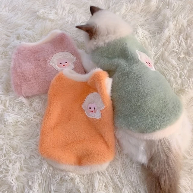 Warm Winter Kitten Clothes 2