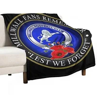 Millwall Fans Remember Throw Blanket Decorative Blankets Blankets For Baby blankets and throws 1