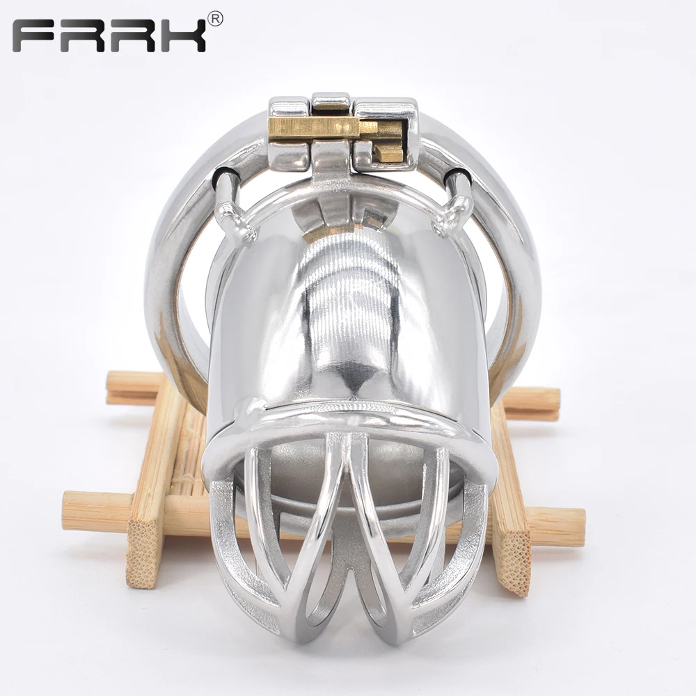 Penis Tube Sleeve Metal Male Chastity Cage Device Erotic Toys Sex Supplies Cock Rings For Men