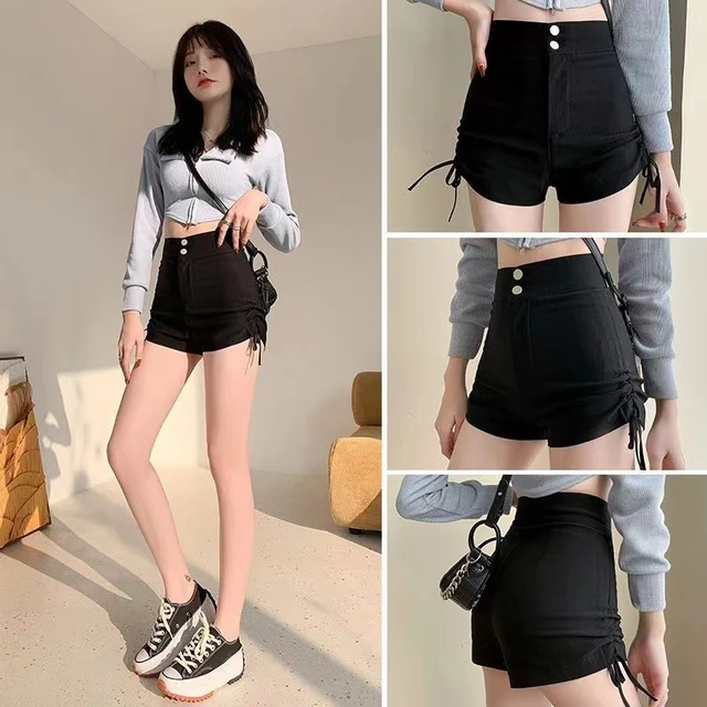 Details 148+ short black pants best in.eteachers