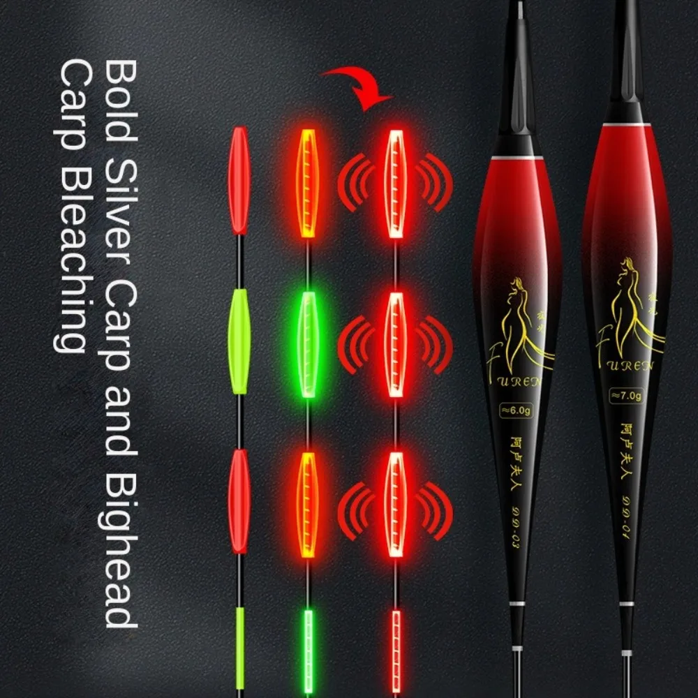 Flotteur LED intelligent 2026 changeant de couleur aux touches - Alarme lumineuse pour pêche au coup précise