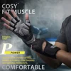 Weightlifting Gloves with Wrist Support for Heavy Exercise Body Building Gym Training Fitness Handschuhe Workout Crossfit Gloves 3