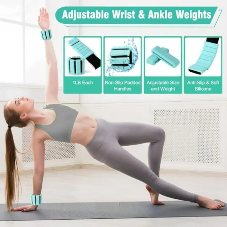 Equipment Kit Home Workout, Pilates Ring And Ball Set For Women, 14'' Magic Circle Essentials Accessories Kit, Wris_voghion.com
