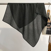 Pure Cotton Women Scarf Square Foulard Lady's Neck Hair Scarves Design Printed Head Kerchief Fashion Girl Scarfs 2023 New - Image 6