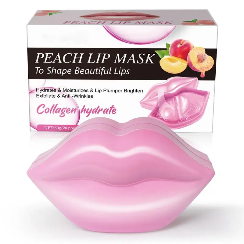Lip Patches Skin Care 20 Pcs Moisturizing Lip Patch Collagen Lip Pads