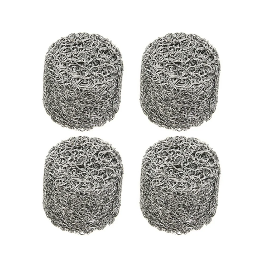 

4pcs Durable Mini High Pressure Foam Pot Nozzle Stainless Steel Sprayer Snow Soap Lance Mesh Filters Practia Accessories