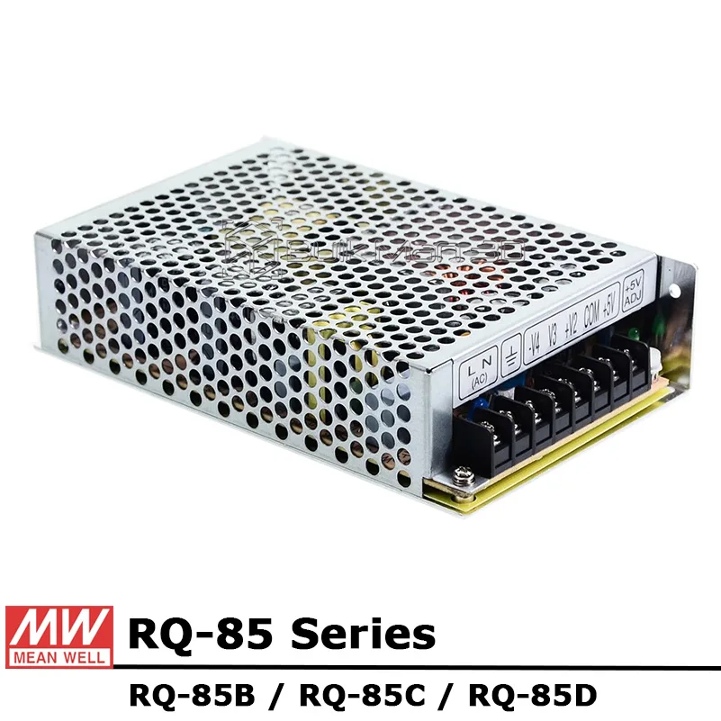

Mean Well RQ-85 Series AC/DC 85W Quad Output Switching Power Supply RQ-85B RQ-85C RQ-85D