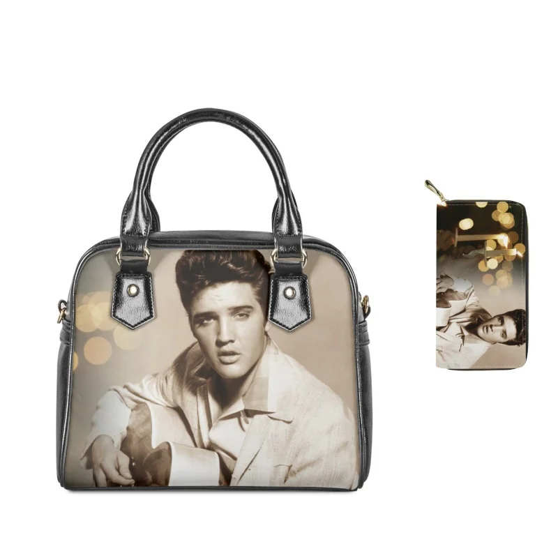 

2 шт., дорожная сумка Elvis Presley для женщин и девушек