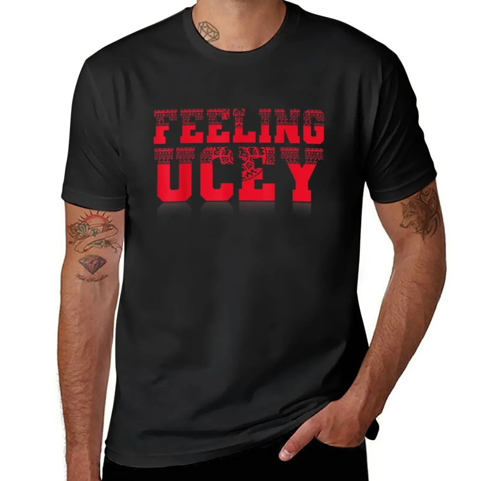

Футболка Feeling Ucey, летний топ, аниме одежда, милая одежда, мужская одежда