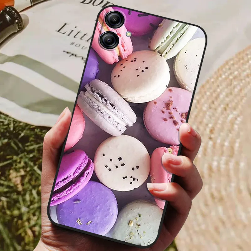 Black Silicone Soft TPU Phone Back Cover Case