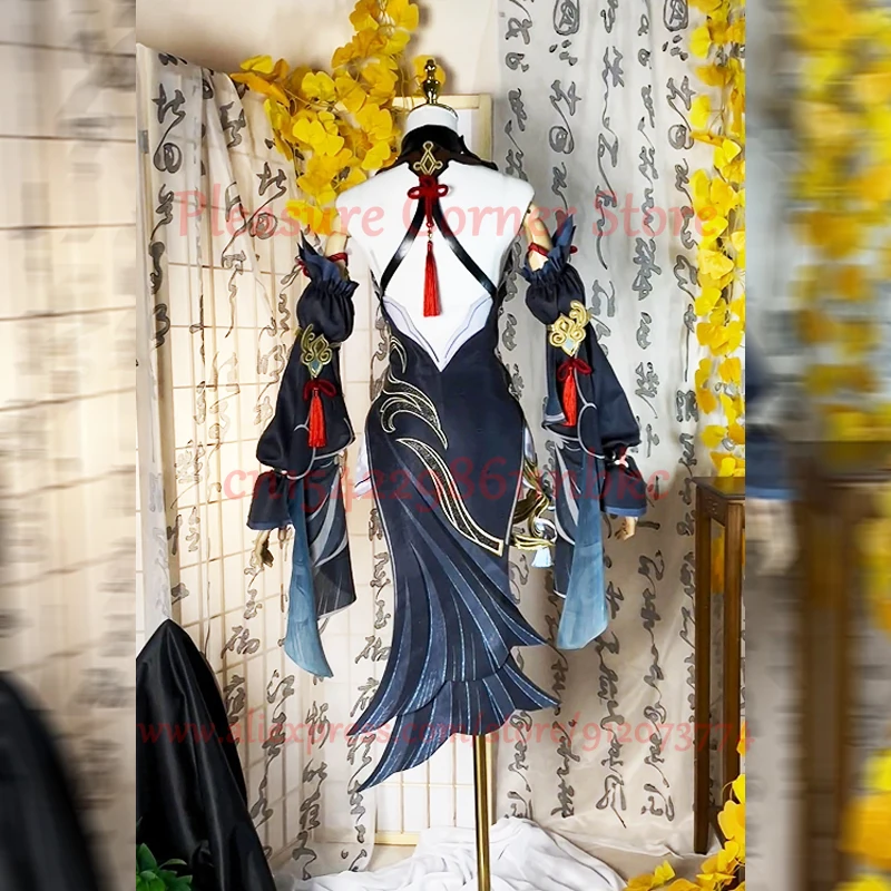   Shen He ڽ ǻ Frostflower Dew Dress Genshin Impact Lantern Rite Shenhe ο ڽ  ǻ 