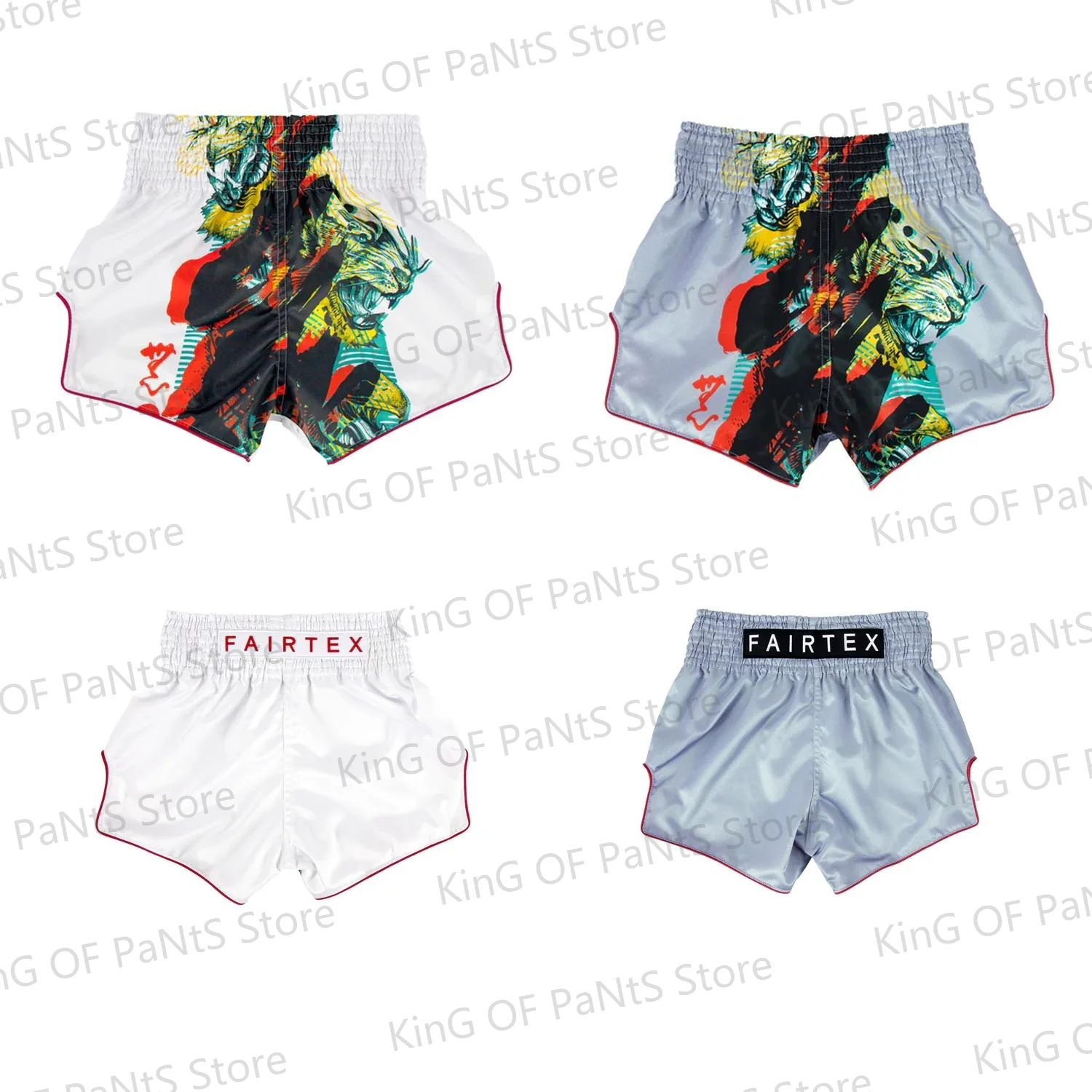 Classic BS1909 Satoru Collection Thai Boxing Shorts Drawstring Taekwondo Training Martial Arts Pants