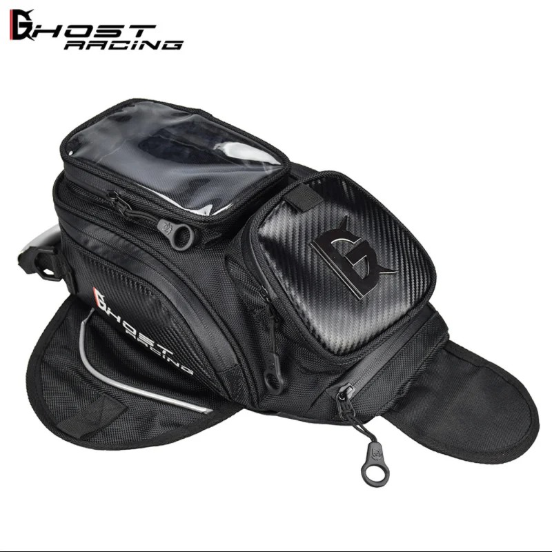 Motorcycle Fuel Tank Bag Touchable Navigation Magnet bag Motorbike Dust Bag  Motorcycle Rider Satchel Fanny Pack Equipment