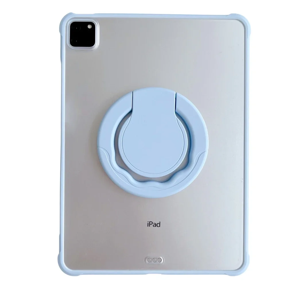 360° Rotating Transparent Matte Shockproof Tablet Case