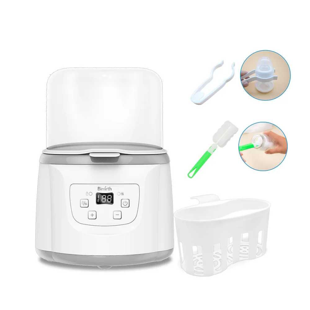 Electric Double Baby Bottle Warmer u0026 Sterilizer Defrost Formula Milk Warmer  Heat Food LED Display Easy To Operate Bottle Heater - AliExpress