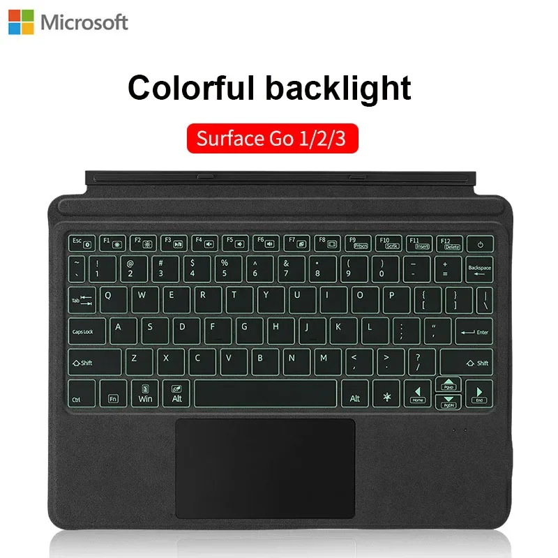 Teclado sem Fio Destacável com Trackpad Retroiluminação Rgb Surface Pro 13 Polegada Pro x - Imagem 5