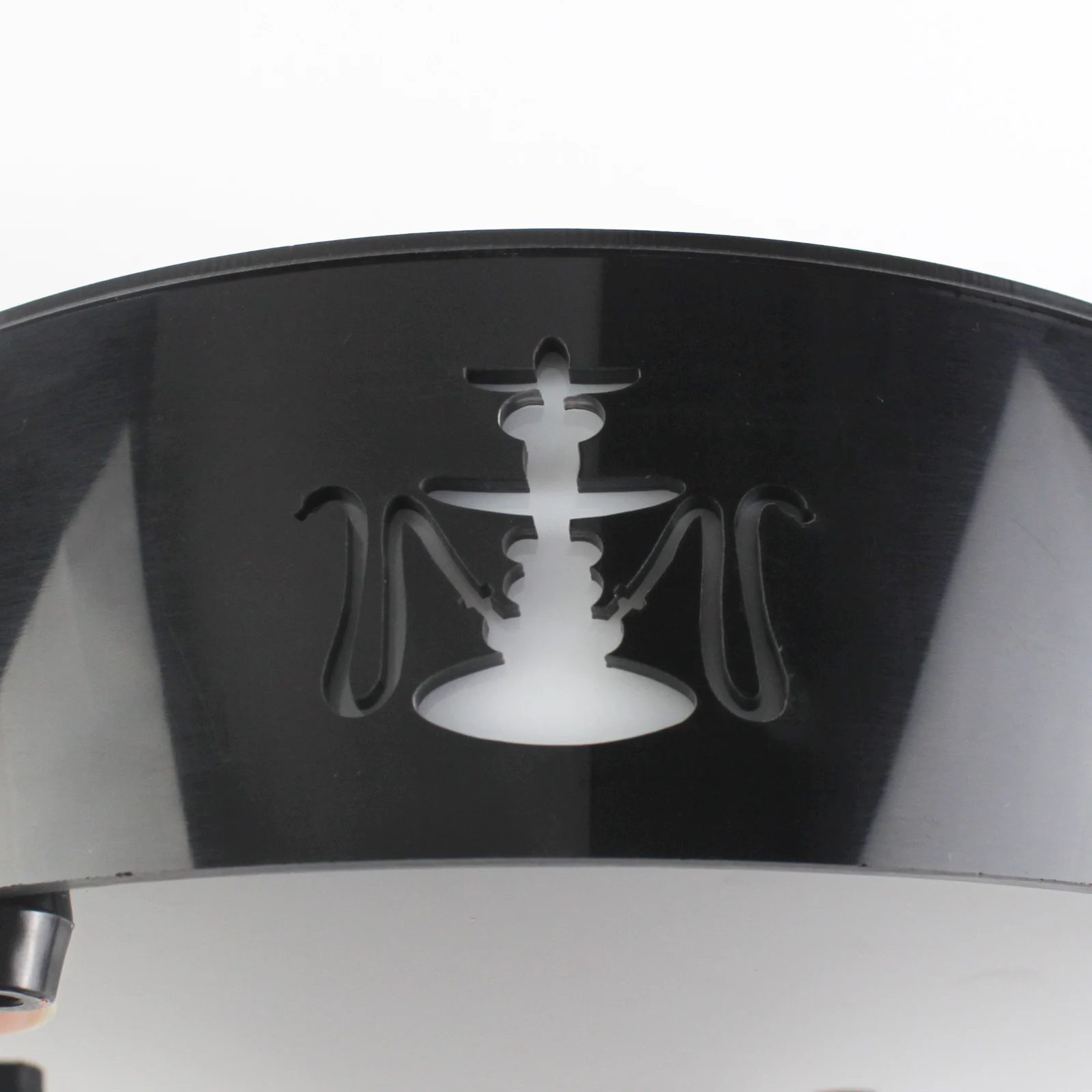 Hookah Laser Light Base Rechargeable battery Lounge Led Base Smoking hookah Colorful Laser Force Field Tray Shisha light