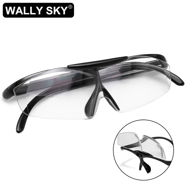 Fashion Design Reading Glasses with Light Magnifying Glasses with Light Led  Magnifier Eyeglasses Nighttime Reader Frame Dropship