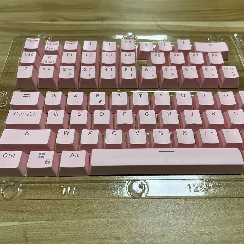 Azerty-francês Keycaps para Teclado Mecânico Compatível com Switches mx Suporte Double Shot Iluminação Led - Imagem 6