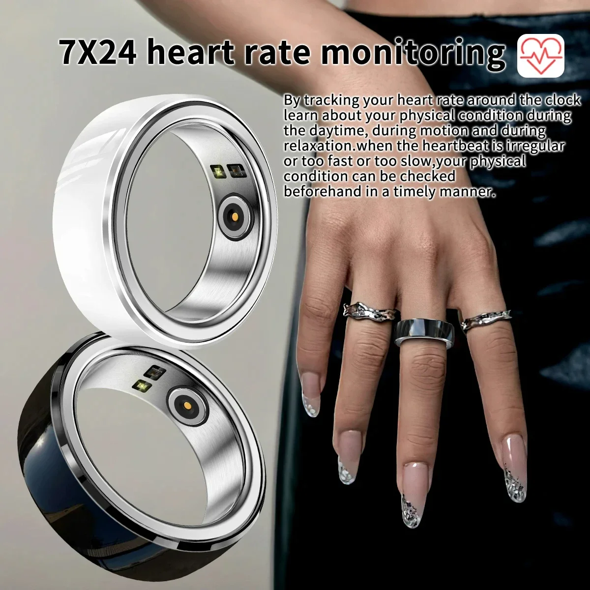 Body Health Tracking Monitor Ring Smart Tracker Ring with Health Monitoring  - China Smart Ring, Ring Smart | Made-in-China.com