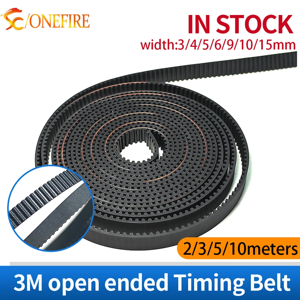 thumbnail image 2 of HTD 450-3M-15 Timing Belt - 450mm X 15mm 3 Pitch 150 Teeth 2 of 14