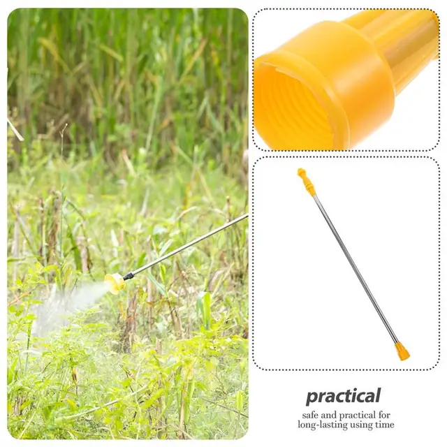 5 db Spray -Boom Tömlő Fúvóka Permetező Rúd Újratölthető Öntözőkészülék Elektromos Permetező/Teleszkópos Permetezéshez