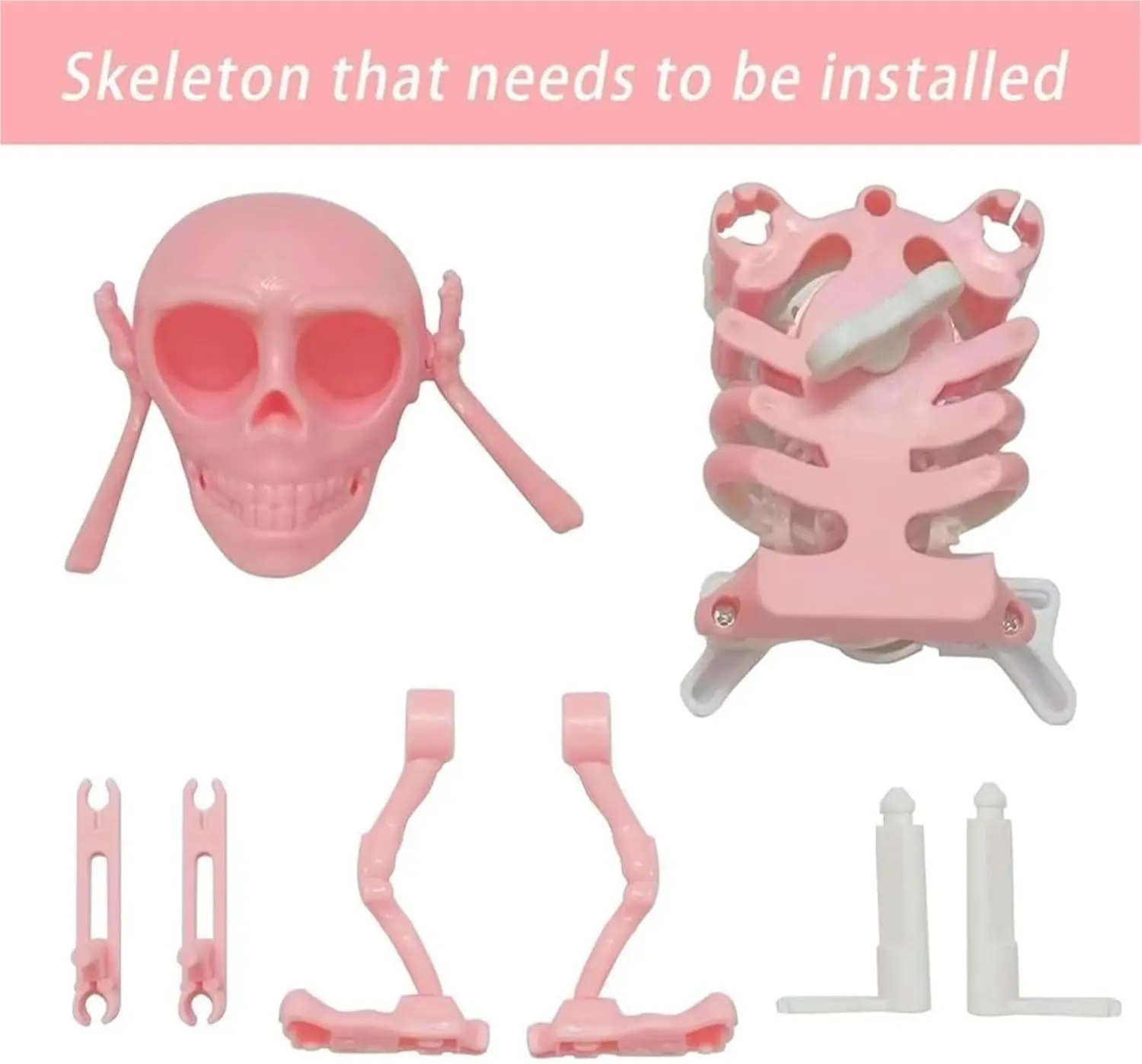 Halloween Wind Up Skeleton Toy for Spooky Party Scenes