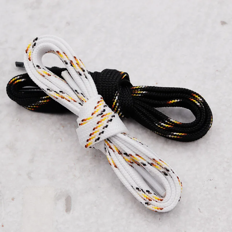 

Coolstring Premium Polyester Striped Shoelaces Chromatic Canvas Bootlace for Sneakers Sport Clothes Cap Pants Rope Belt Lacet