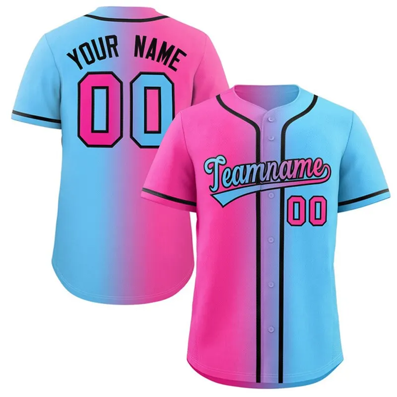 Baseball Uniform Fansidea Jerseys Jersey Customize Custom Pink