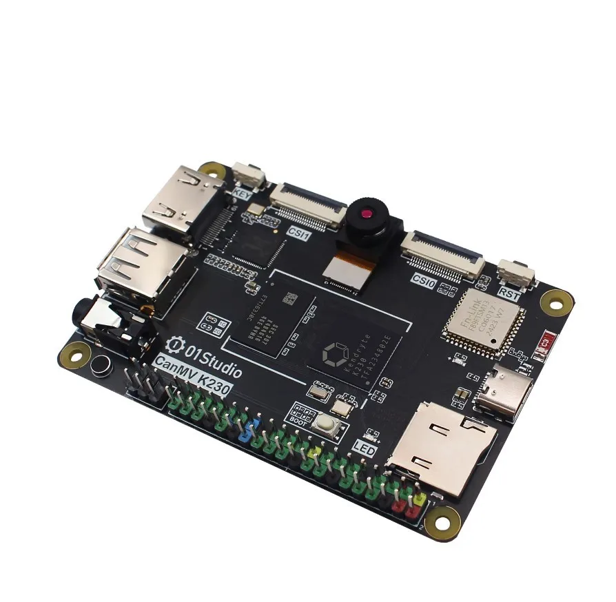 CanMV K230 AI Development Board Demo Embedded K210 Camera Module Kendryte Visual Recognition Intelligence Single Board Computer Mini Development Board AI Board