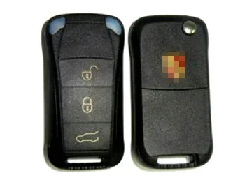 Red Blue Gold Silver White Carbon Fiber Grey Hard Plastic Remote Key Protection Case Cover For Porsche Cayenne Turbo S GTS V6 V8
