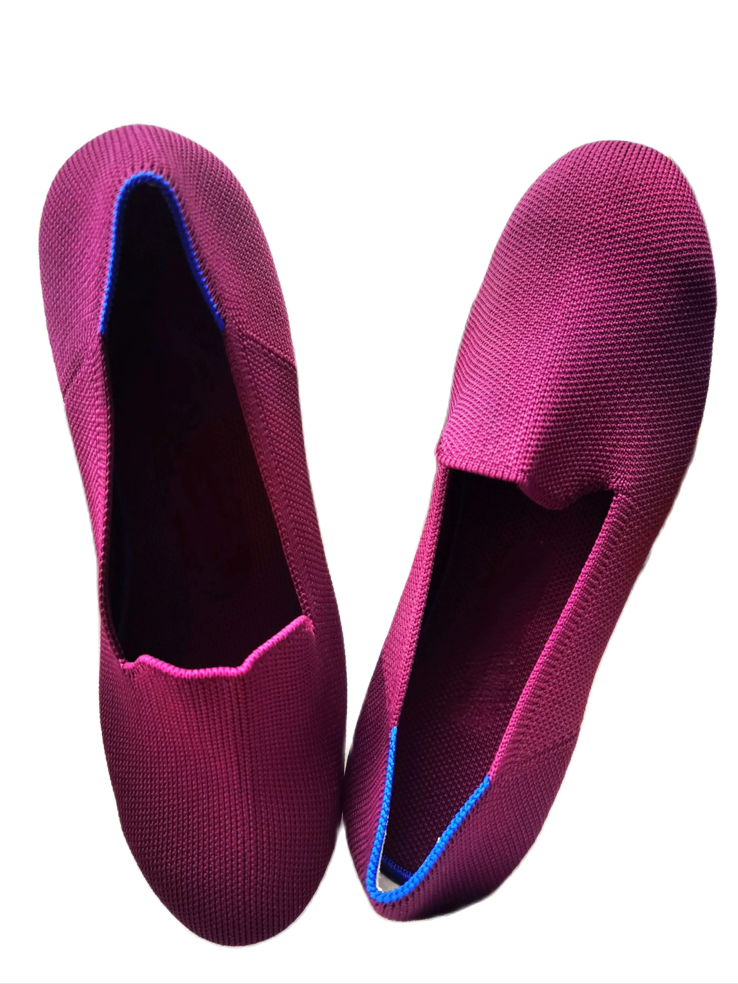 Maggie's Walker Women's Stretchable Soft Bottom Knitted Flats Spring Shallow-mouth Washable Casual Loafers Size 35~40 3
