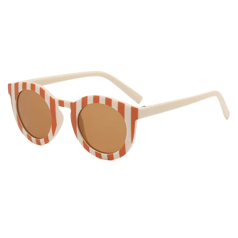 New Fashion Children Glasses Vintage Round Outdoor Sun Protection Baby Girls Acrylic UV400 Sunglasses Kids Eyeglasses_voghion.com