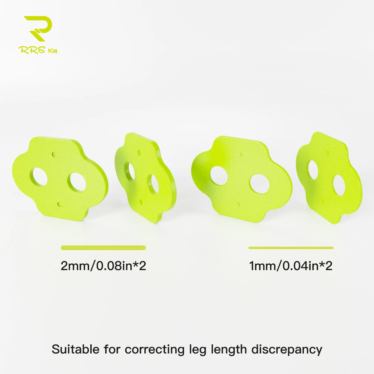 MTB Bicycle Shoe Lock Plate Cleat Adjuster with Stackable Height Correction Shims