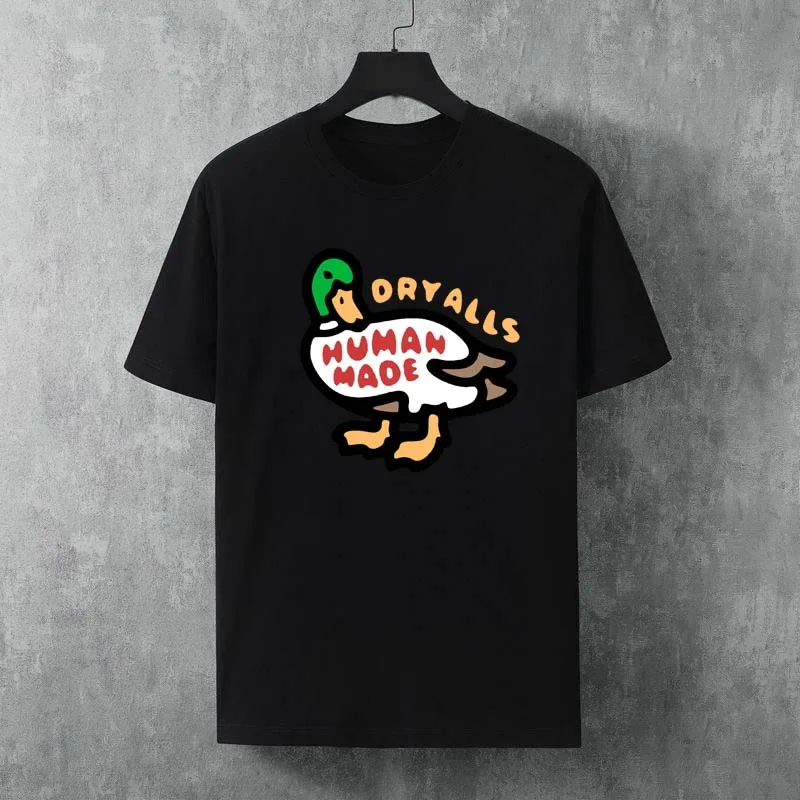 

Men's And Women's T-shirt Anime Duck Print T Shirt Men Summer Cotton Tops Cotton Loose Street