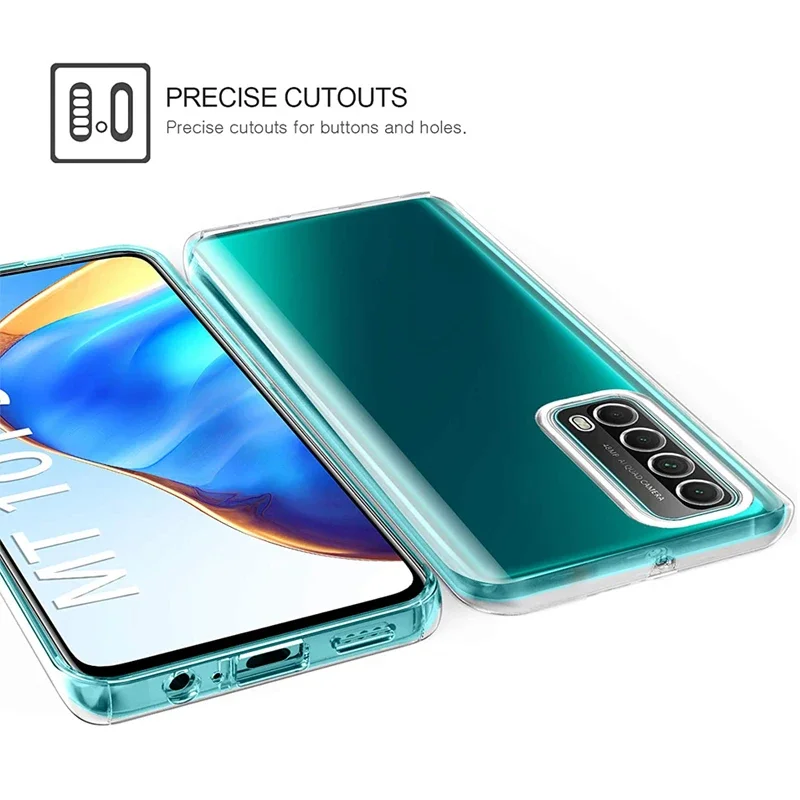 P40 Lite E Funda Doble 360 Transparente - Foto 10