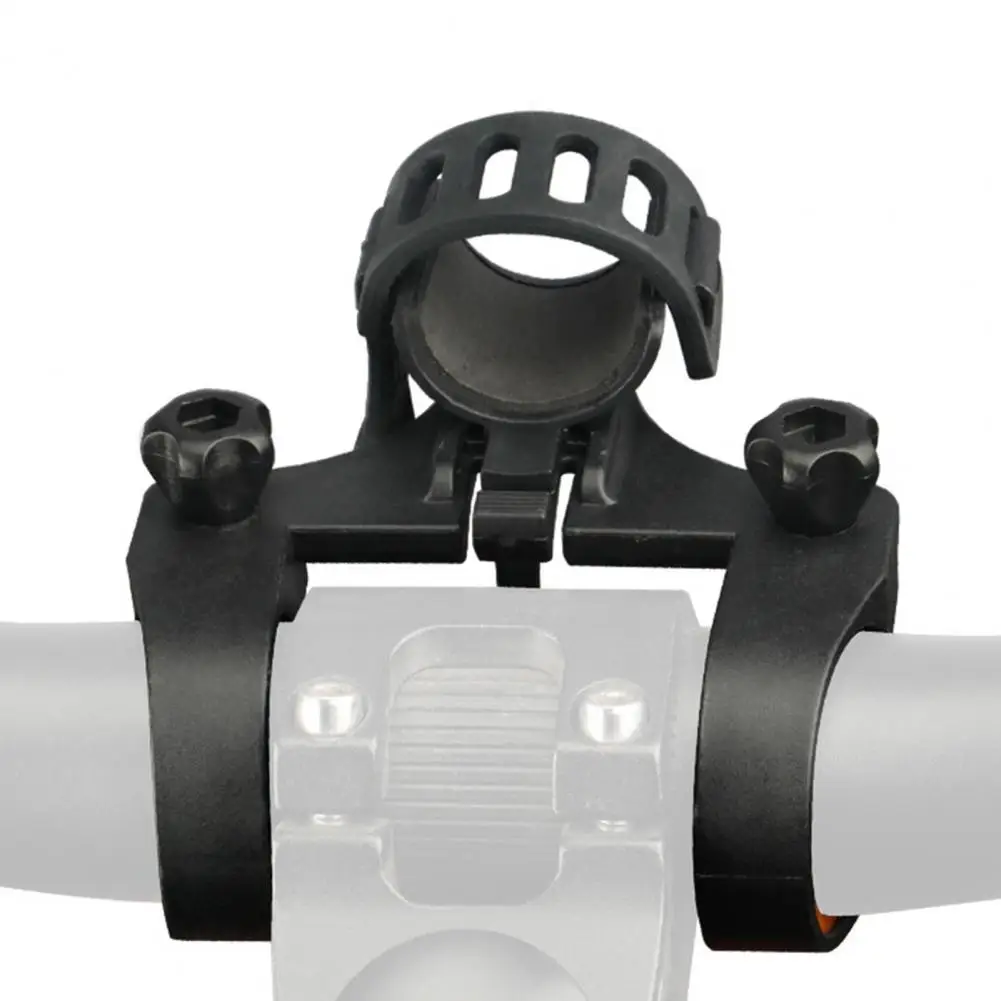 

Durable Bicycle Light Mount Bicycle Light Holder Silicone Gasket Quick-release Front Handlebar Flashlight Clamp Mount for Bike