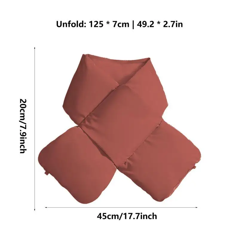 Winter Heated Scarf Smart Neck Wrap Warmer Rechargeable Shawl Battery Operated Skiing Scarf For Women