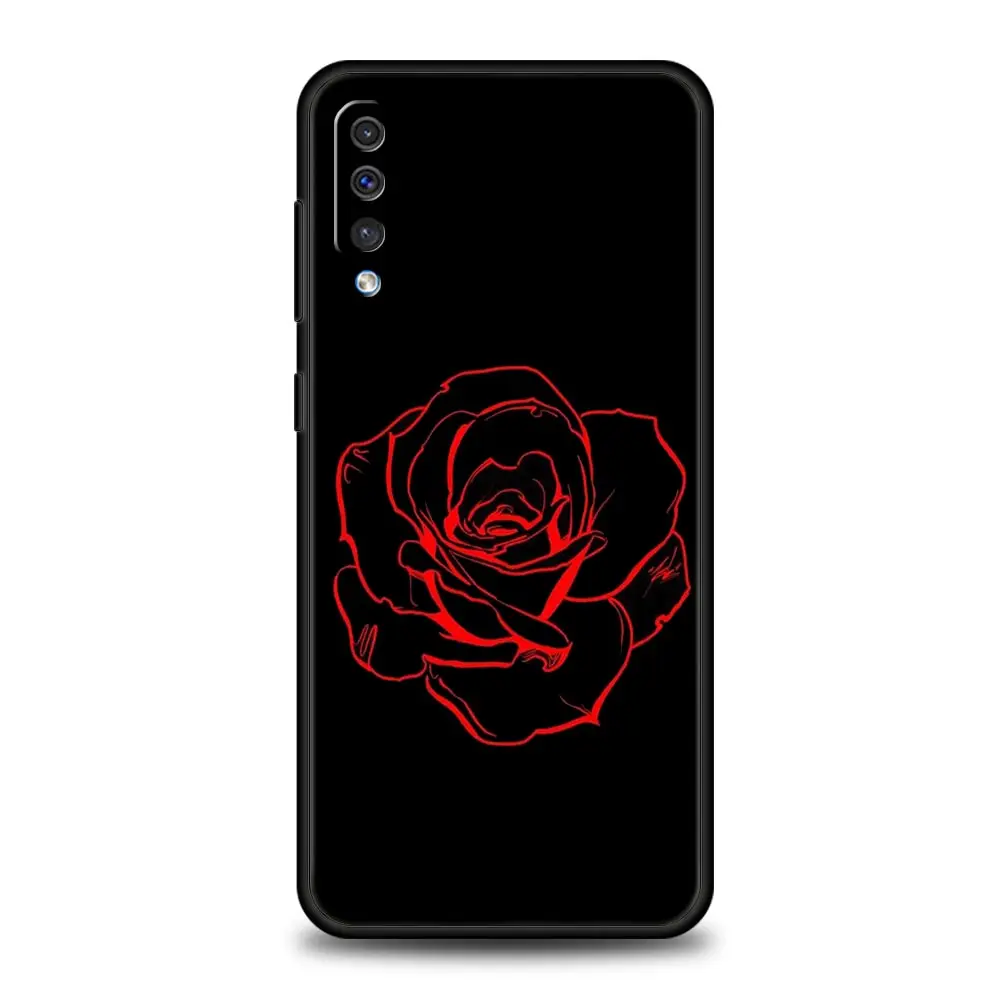 Elegant Rose Blossom Phone Case Cover