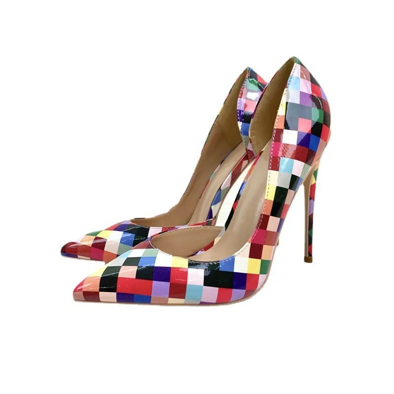 Pixel High Heels Stiletto Shoes