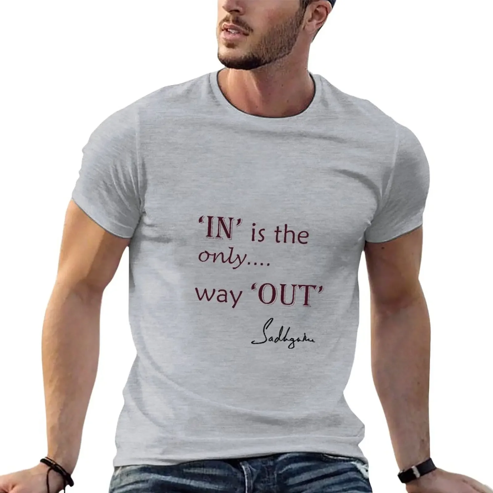 

quote for wellbeing T-Shirt funnys boys whites anime clothes fitted t shirts for men