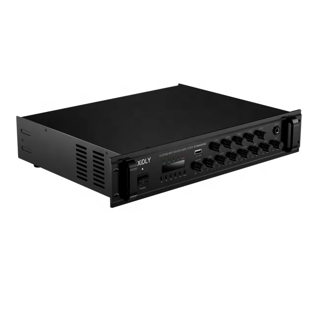 SD USB MP3 플레이어 및 FM 포함 공개 주소 Pa 시스템 앰프, 5 존 350 와트