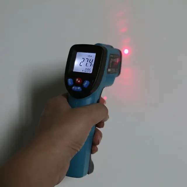 -50–550 ℃ Nem Érintkezési Elektromos Ir Hőmérsékleti Hőmérő Az Indsutry -Hoz - Image 5