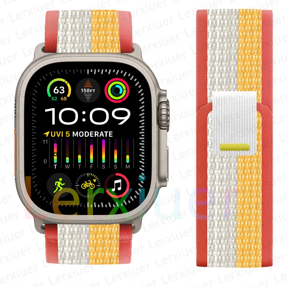 Nylon Sports Bracelet Trail Loop for Apple Watch – Versatile and Durable Strap