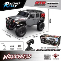 2025 New Upgrade HB-R1011 Jeep Rubicon Recon Rc Car 1:10 Full Scale Model Climbing Car High Speed Off-Road Vehicle 2