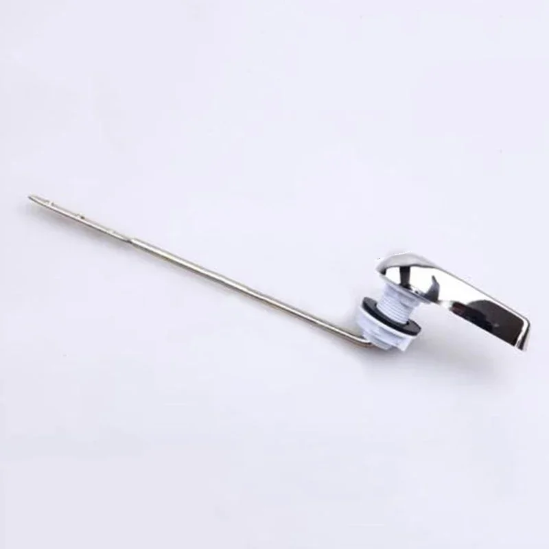 Toilet Tank Flush Lever Chrome Finish Toilet Handle Wrench Fits Most Toilets Water Tank Accessory Bathroom Tools NEW