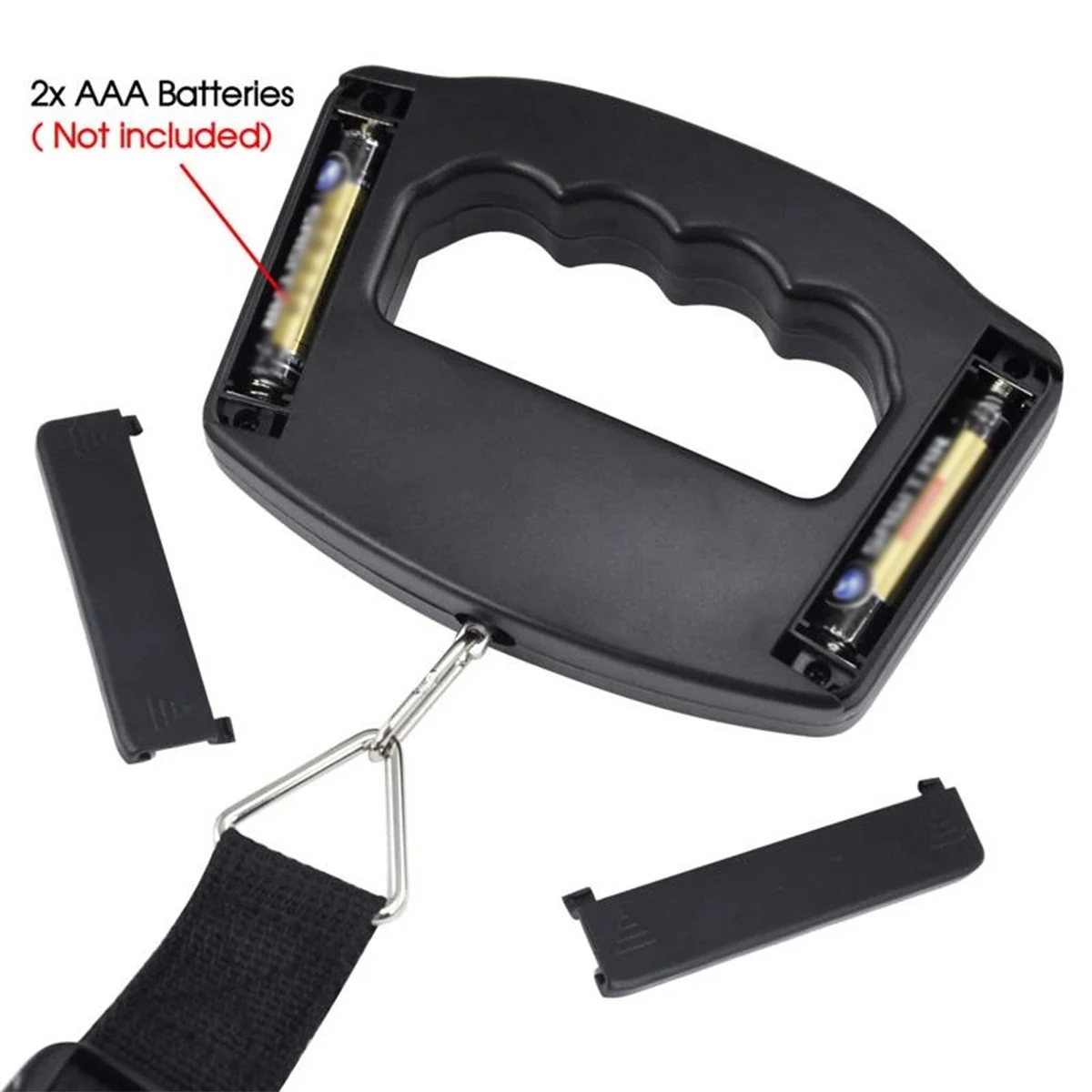 Digital Luggage Scale with Backlight - Portable 50kg Capacity