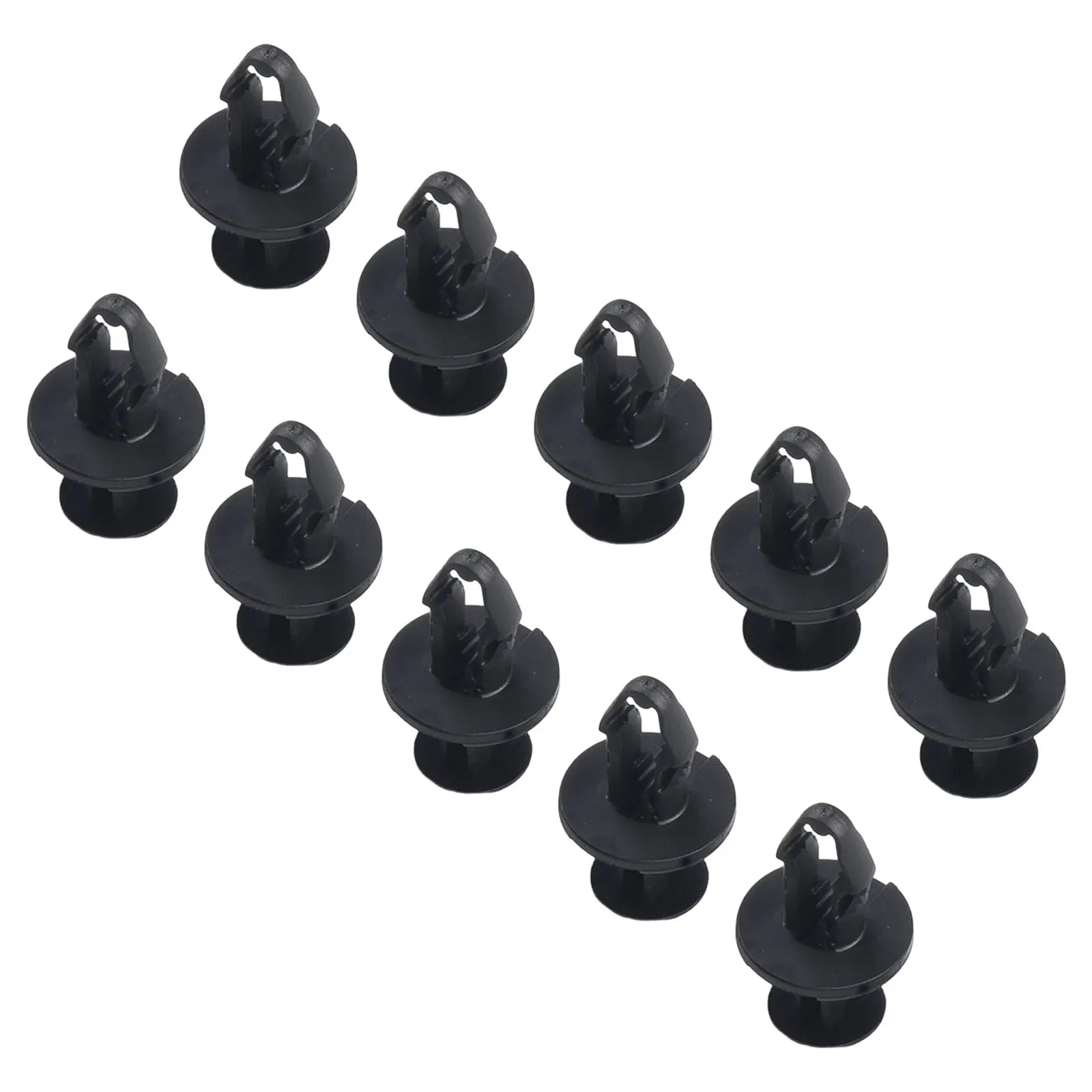 

Car Clips Undertray Rivets Car Accessories 20pcs/set Black ABS Fit Into 8mm Hole Push Pull For Tesla Model 3 High Quality